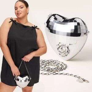 Kate Spade Disco Heart Crossbody Purse